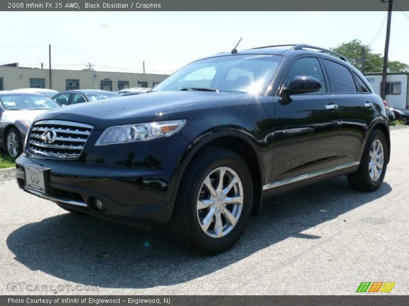 Black Obsidian / Graphite 2008 Infiniti FX 35 AWD