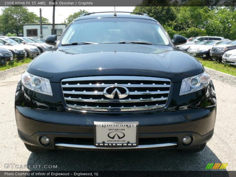 Black Obsidian / Graphite 2008 Infiniti FX 35 AWD