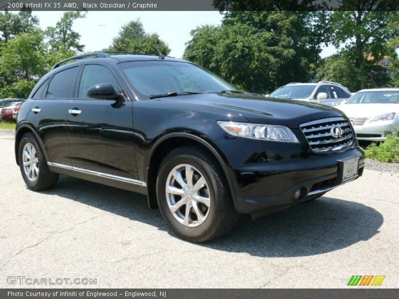 Black Obsidian / Graphite 2008 Infiniti FX 35 AWD