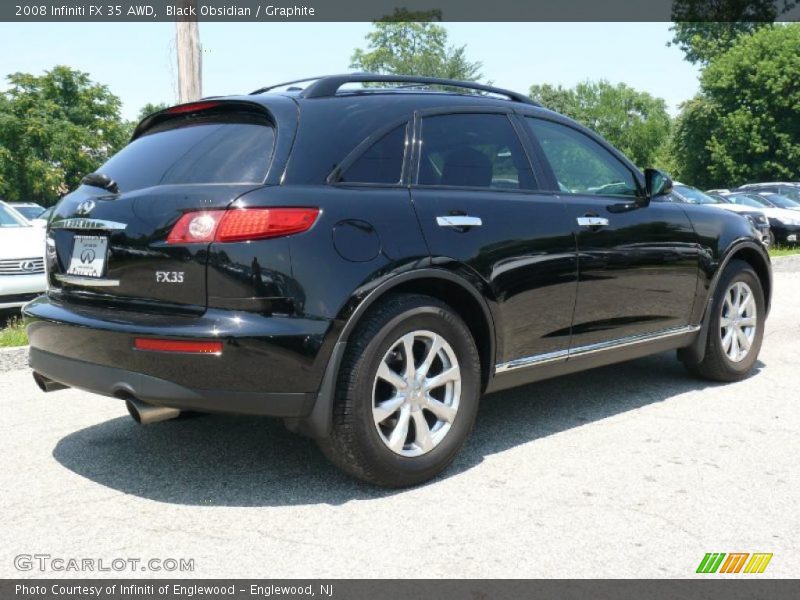 Black Obsidian / Graphite 2008 Infiniti FX 35 AWD