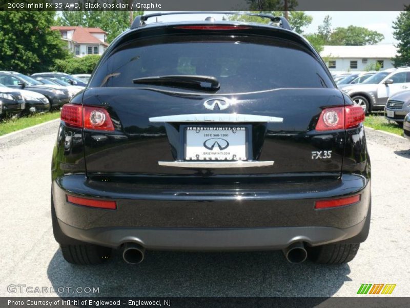 Black Obsidian / Graphite 2008 Infiniti FX 35 AWD