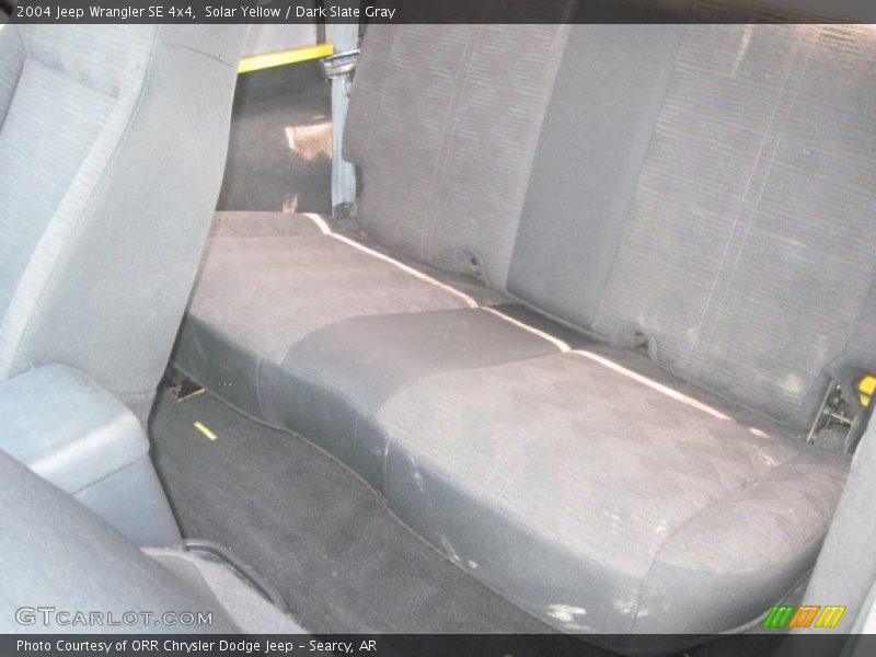 Solar Yellow / Dark Slate Gray 2004 Jeep Wrangler SE 4x4