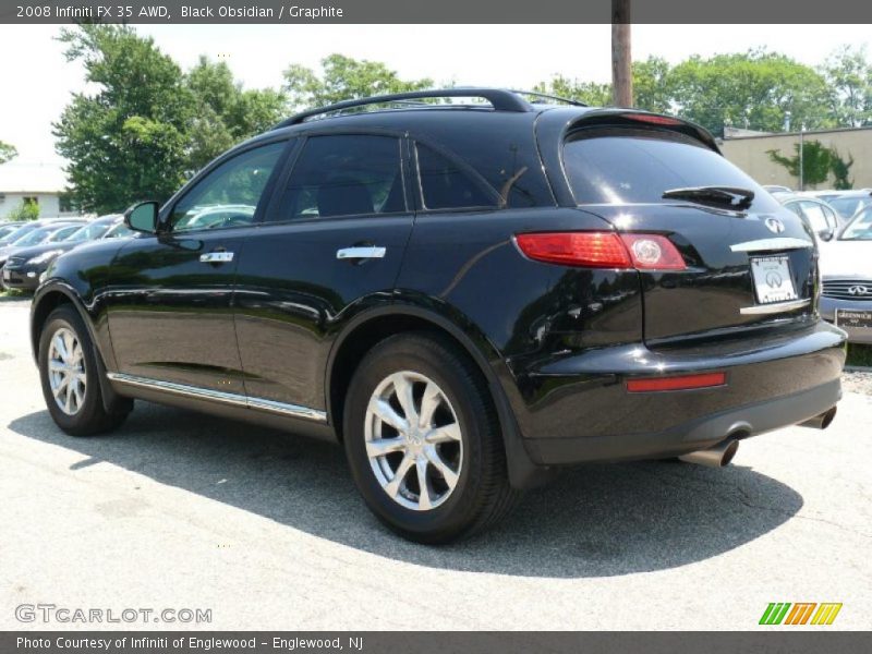 Black Obsidian / Graphite 2008 Infiniti FX 35 AWD