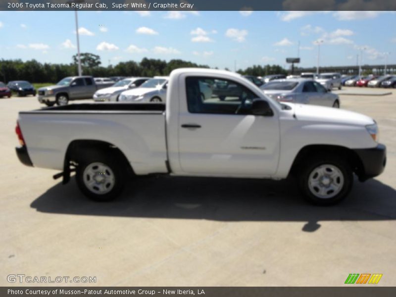 Super White / Graphite Gray 2006 Toyota Tacoma Regular Cab