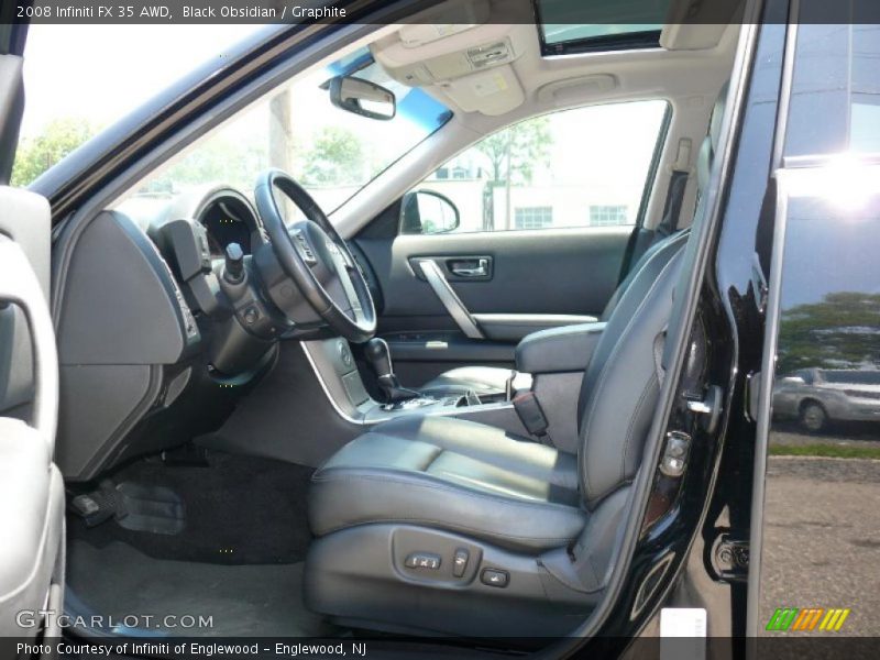 Black Obsidian / Graphite 2008 Infiniti FX 35 AWD