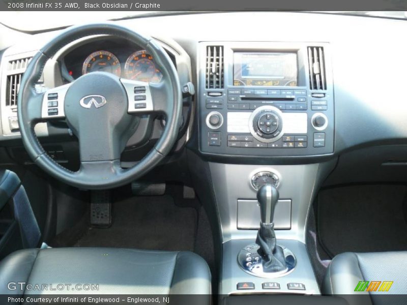 Black Obsidian / Graphite 2008 Infiniti FX 35 AWD