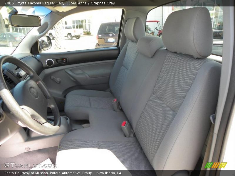 Super White / Graphite Gray 2006 Toyota Tacoma Regular Cab