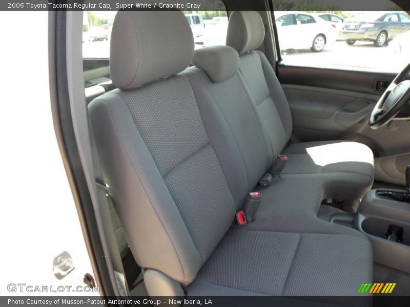 Super White / Graphite Gray 2006 Toyota Tacoma Regular Cab