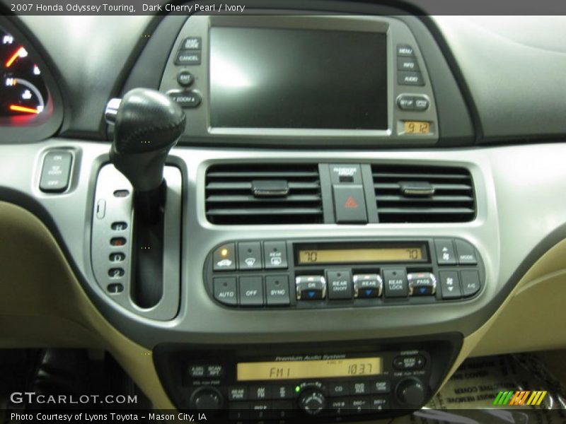 Dark Cherry Pearl / Ivory 2007 Honda Odyssey Touring