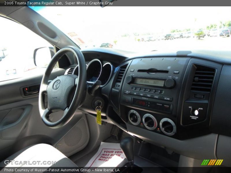 Super White / Graphite Gray 2006 Toyota Tacoma Regular Cab