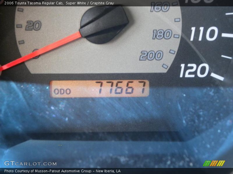 Super White / Graphite Gray 2006 Toyota Tacoma Regular Cab