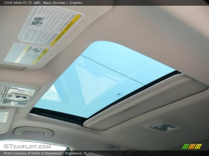 Black Obsidian / Graphite 2008 Infiniti FX 35 AWD