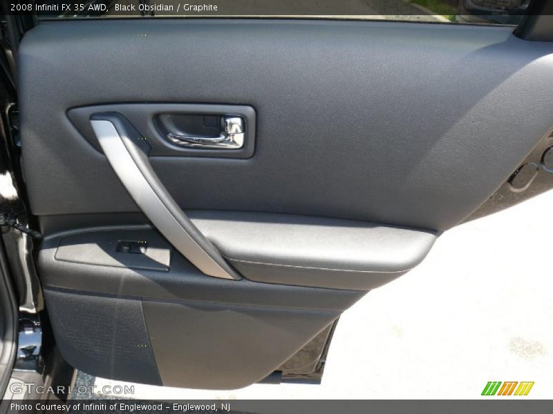 Black Obsidian / Graphite 2008 Infiniti FX 35 AWD