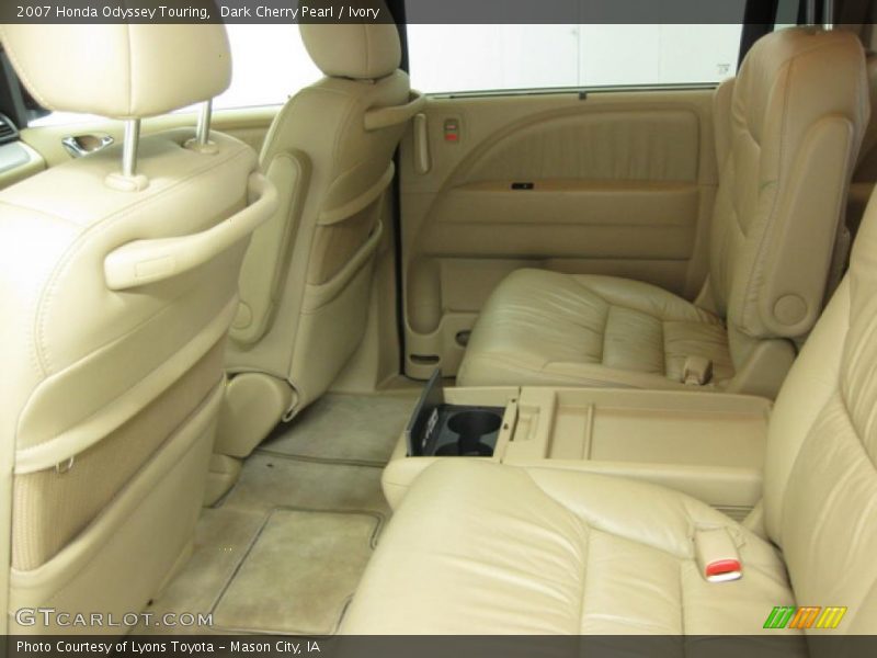 Dark Cherry Pearl / Ivory 2007 Honda Odyssey Touring
