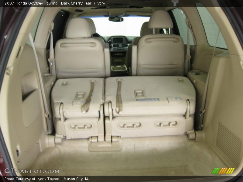 Dark Cherry Pearl / Ivory 2007 Honda Odyssey Touring