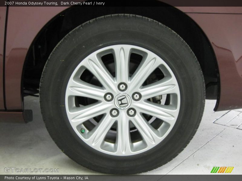 Dark Cherry Pearl / Ivory 2007 Honda Odyssey Touring