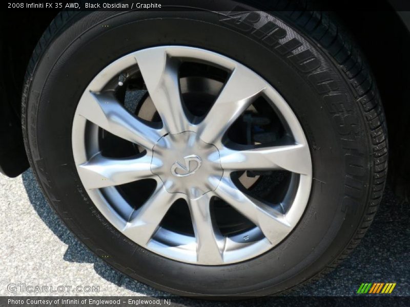 Black Obsidian / Graphite 2008 Infiniti FX 35 AWD