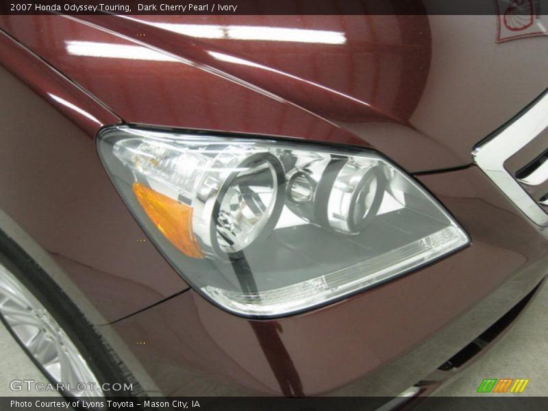 Dark Cherry Pearl / Ivory 2007 Honda Odyssey Touring
