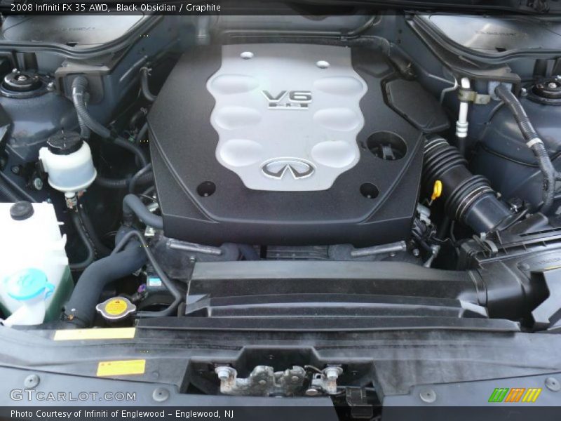 Black Obsidian / Graphite 2008 Infiniti FX 35 AWD
