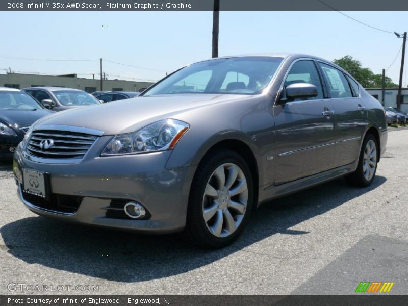 Platinum Graphite / Graphite 2008 Infiniti M 35x AWD Sedan