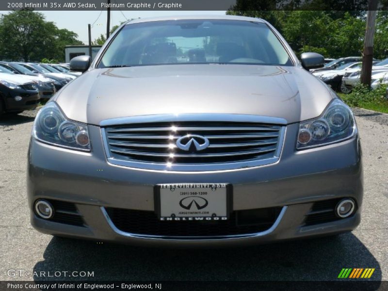Platinum Graphite / Graphite 2008 Infiniti M 35x AWD Sedan