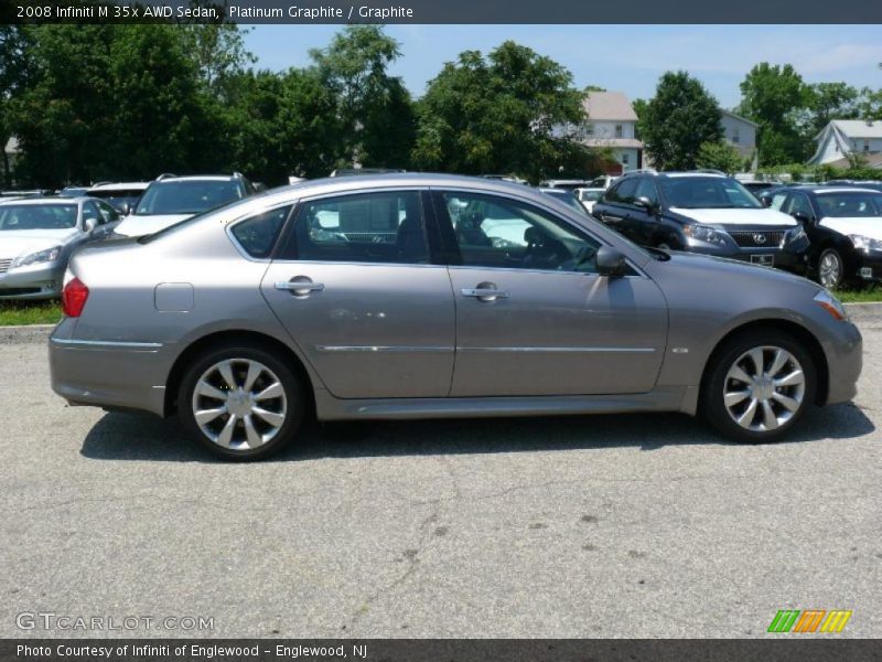 Platinum Graphite / Graphite 2008 Infiniti M 35x AWD Sedan