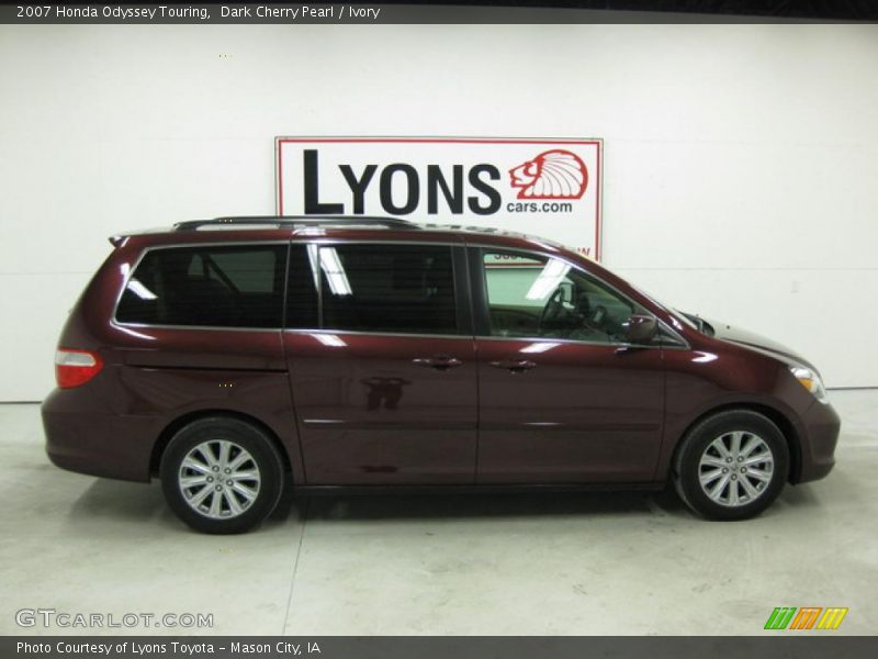 Dark Cherry Pearl / Ivory 2007 Honda Odyssey Touring