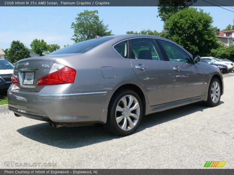 Platinum Graphite / Graphite 2008 Infiniti M 35x AWD Sedan