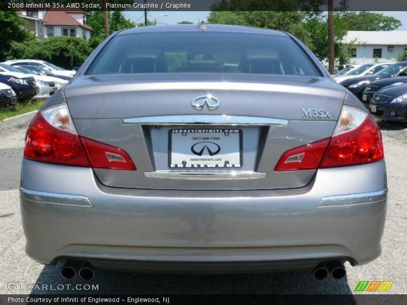 Platinum Graphite / Graphite 2008 Infiniti M 35x AWD Sedan