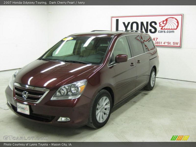 Dark Cherry Pearl / Ivory 2007 Honda Odyssey Touring