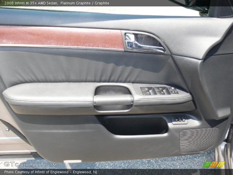 Platinum Graphite / Graphite 2008 Infiniti M 35x AWD Sedan