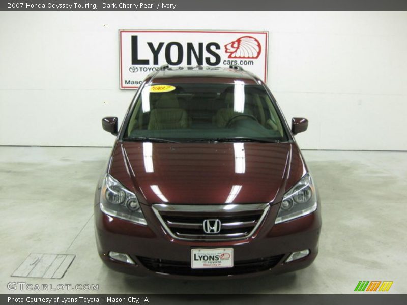 Dark Cherry Pearl / Ivory 2007 Honda Odyssey Touring