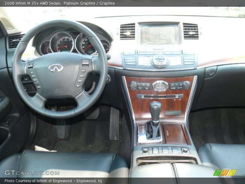 Platinum Graphite / Graphite 2008 Infiniti M 35x AWD Sedan