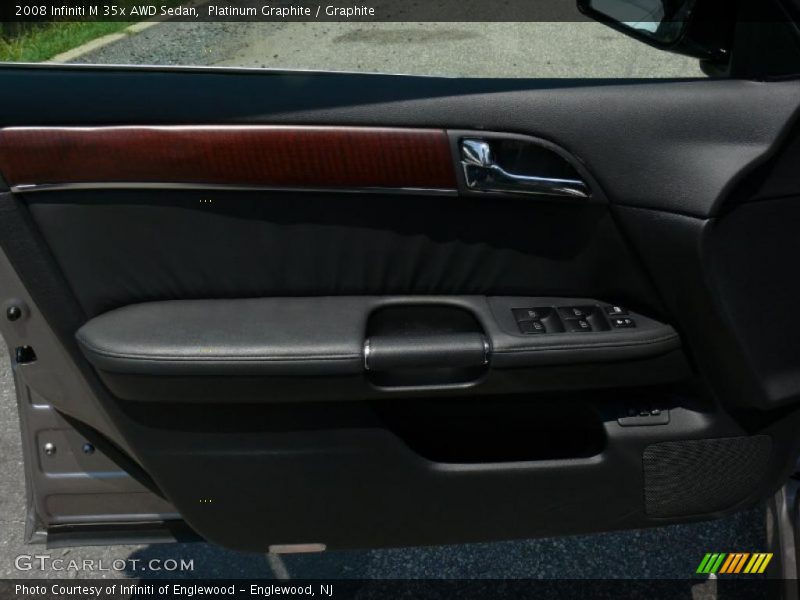 Platinum Graphite / Graphite 2008 Infiniti M 35x AWD Sedan