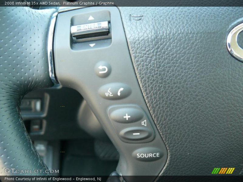 Platinum Graphite / Graphite 2008 Infiniti M 35x AWD Sedan