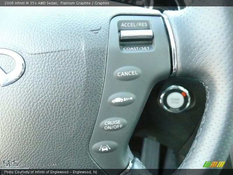 Platinum Graphite / Graphite 2008 Infiniti M 35x AWD Sedan