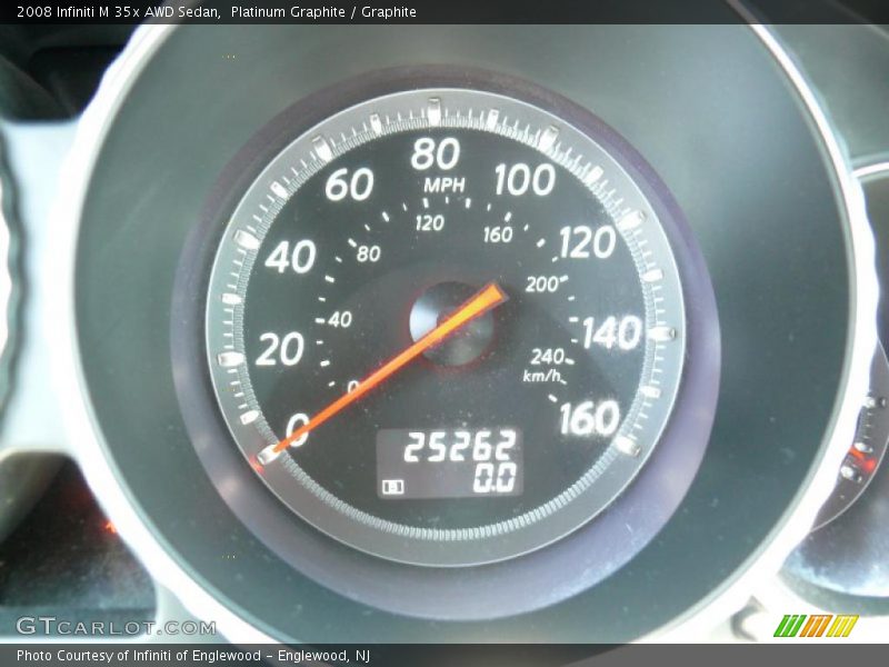 Platinum Graphite / Graphite 2008 Infiniti M 35x AWD Sedan