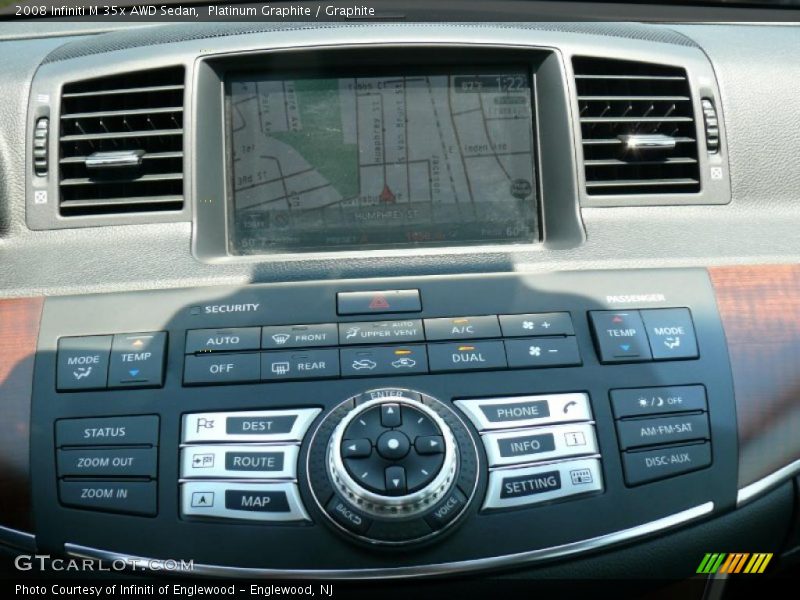 Platinum Graphite / Graphite 2008 Infiniti M 35x AWD Sedan