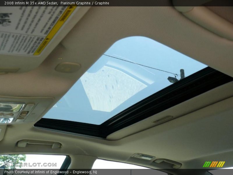 Platinum Graphite / Graphite 2008 Infiniti M 35x AWD Sedan
