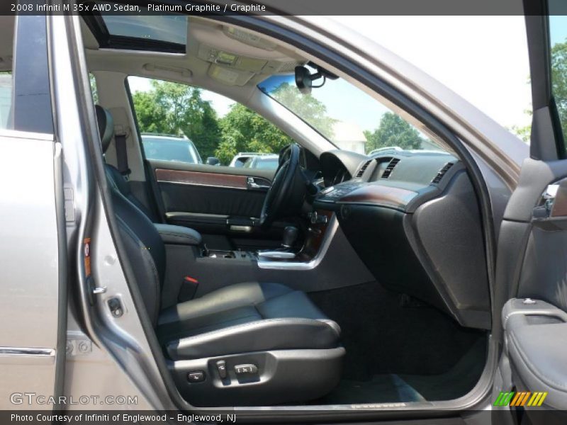 Platinum Graphite / Graphite 2008 Infiniti M 35x AWD Sedan