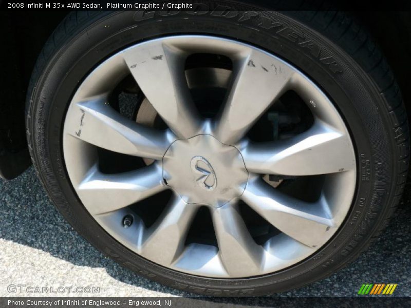 Platinum Graphite / Graphite 2008 Infiniti M 35x AWD Sedan