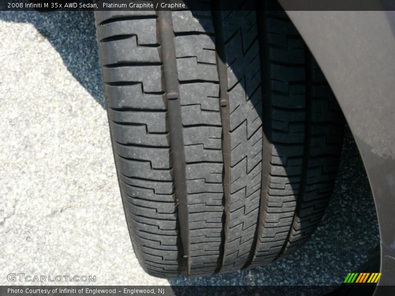 Platinum Graphite / Graphite 2008 Infiniti M 35x AWD Sedan