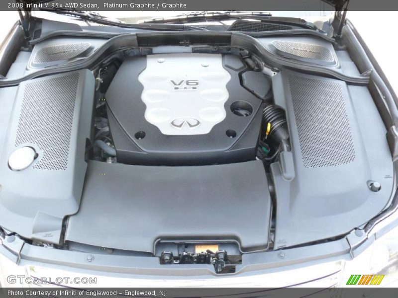 Platinum Graphite / Graphite 2008 Infiniti M 35x AWD Sedan