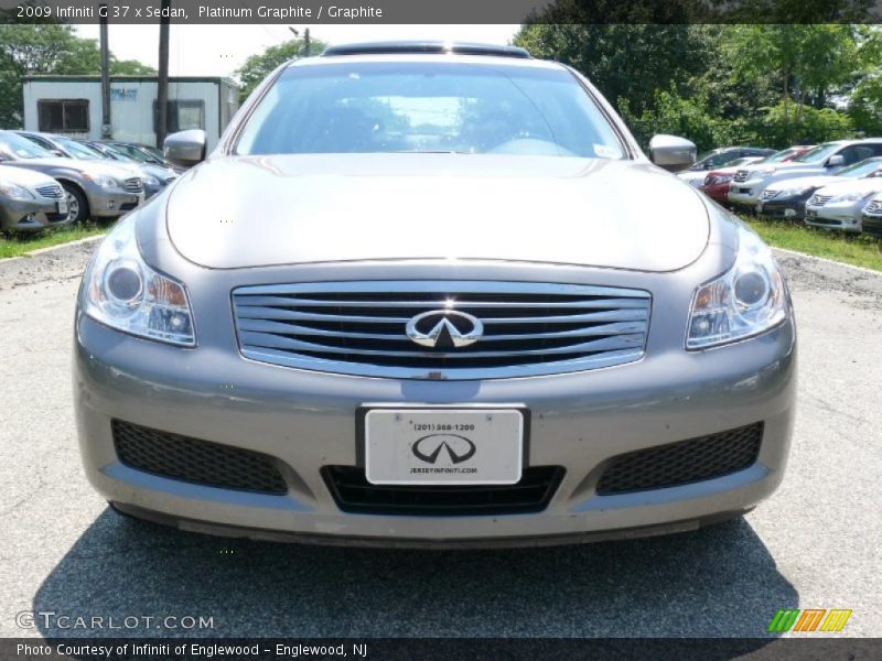 Platinum Graphite / Graphite 2009 Infiniti G 37 x Sedan