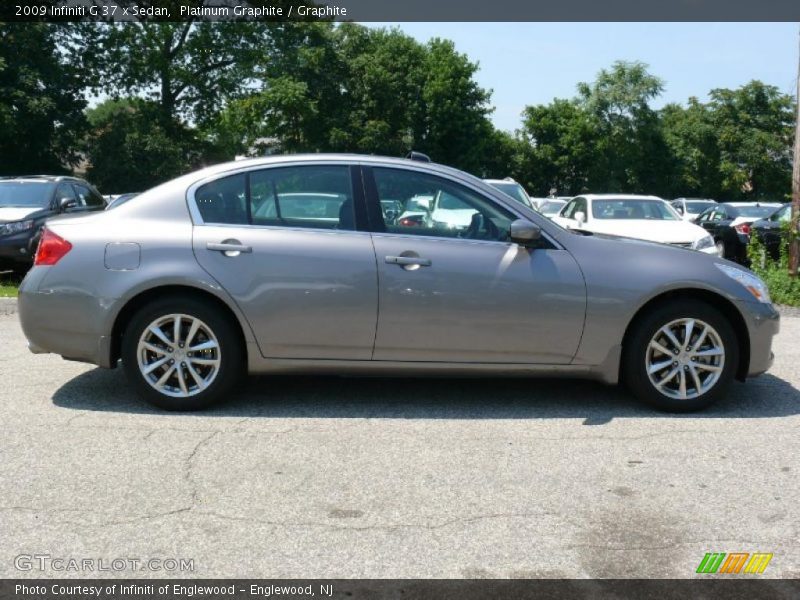 Platinum Graphite / Graphite 2009 Infiniti G 37 x Sedan