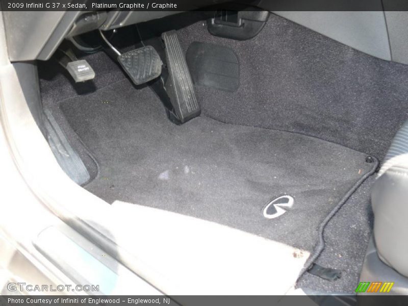 Platinum Graphite / Graphite 2009 Infiniti G 37 x Sedan