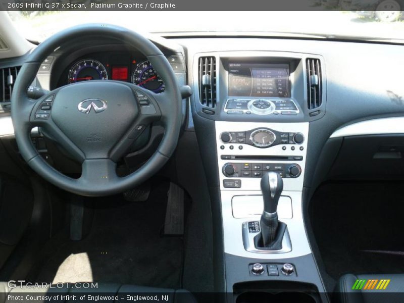 Platinum Graphite / Graphite 2009 Infiniti G 37 x Sedan
