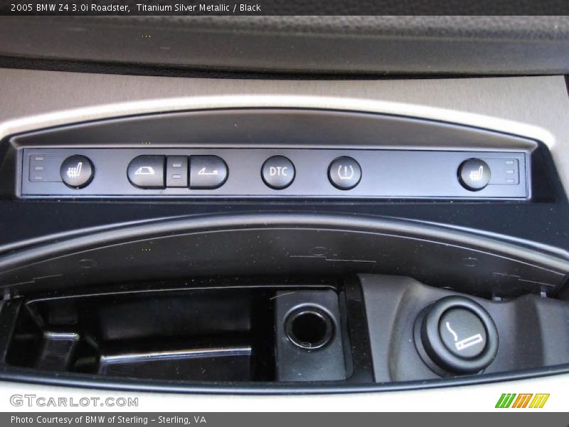 Titanium Silver Metallic / Black 2005 BMW Z4 3.0i Roadster