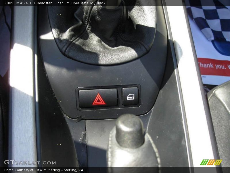 Titanium Silver Metallic / Black 2005 BMW Z4 3.0i Roadster