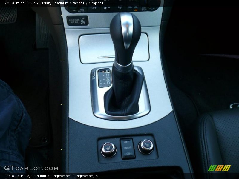 Platinum Graphite / Graphite 2009 Infiniti G 37 x Sedan